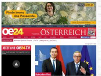 Bild zum Artikel: Flüchtlinge: Juncker erteilt Österreich Absage