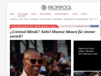 Bild zum Artikel: „Criminal Minds“: Kehrt Shemar Moore für immer zurück?