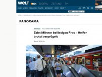 Bild zum Artikel: Zivilcourage in Mannheim: Zehn Männer belästigen Frau – Helfer brutal verprügelt