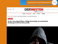 Bild zum Artikel: An der roten Ampel: Mann schlägt Autoscheibe ein und bedroht Duisburgerin (19) mit Schusswaffe