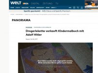 Bild zum Artikel: Hakenkreuz zum Ausmalen: Drogeriekette verkauft Kindermalbuch mit Adolf Hitler