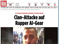 Bild zum Artikel: Tumult auf Fitness-Messe - Polizei rettet Rapper vor Clan-Attacke