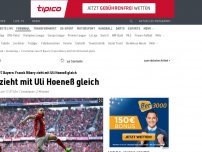 Bild zum Artikel: Ribery zieht mit Uli Hoeneß gleich