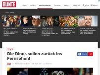 Bild zum Artikel: 90er Kult-Serie: Die Dinos sollen zurück ins Fernsehen!