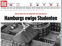 Bild zum Artikel: Seit 88 Semestern - Hamburgs ewige Studenten
