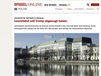Bild zum Artikel: Unterkunft für G20-Gipfel in Hamburg: Luxushotel soll Trump abgesagt haben