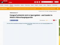 Bild zum Artikel: 'Wolfsschlucht 2' - Fotograf schleicht sich in Sperrgebiet - und landet in Hitlers Führerhauptquartier