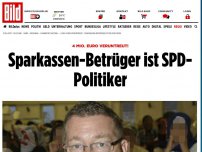 Bild zum Artikel: 4 Mio. Euro veruntreut! - Sparkassen-Betrüger ist SPD-Politiker