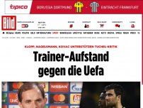 Bild zum Artikel: Unterstützung für Tuchel - Trainer-Aufstand gegen die Uefa