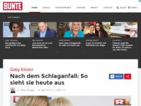 Bild zum Artikel: Gaby Köster: Nach dem Schlaganfall - So sieht sie heute aus