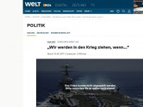 Bild zum Artikel: Nordkorea warnt USA: 'Wir werden in den Krieg ziehen, wenn...'