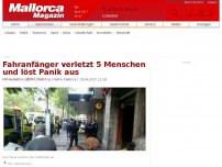 Bild zum Artikel: Wagen rast auf Bürgersteig in Palma in Menschengruppe