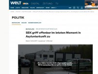 Bild zum Artikel: Geplanter Botschaftsanschlag: SEK griff offenbar im letzten Moment in Asylunterkunft zu