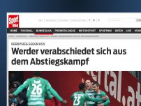 Bild zum Artikel: Derbysieg! Werder verabschiedet sich aus dem Abstiegskampf