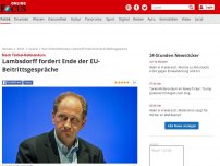 Bild zum Artikel: Nach Türkei-Referendum - Lambsdorff: „Höchste Zeit, EU-Vorbeitrittshilfen zu stoppen“