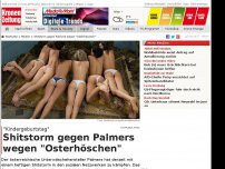 Bild zum Artikel: Shitstorm gegen Palmers wegen 'Osterhöschen'
