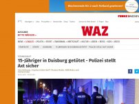 Bild zum Artikel: Tötungsdelikt: Tödlicher Angriff in Duisburg - Junge (15) stirbt