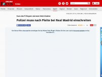 Bild zum Artikel: Stars des FC Bayern stürmen Schiri-Kabine - Polizei muss nach Pleite bei Real Madrid einschreiten