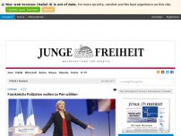 Bild zum Artikel: Frankreichs Polizisten wollen Le Pen wählen