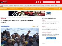 Bild zum Artikel: Mittelmeer  - Flüchtlingskrise kehrt fast unbemerkt zurück