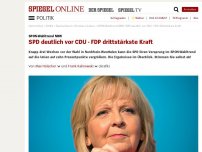 Bild zum Artikel: SPON-Wahltrend NRW: SPD deutlich vor CDU - FDP drittstärkste Kraft
