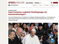 Bild zum Artikel: Zeremonie in Rom: Papst Franziskus vergleicht Flüchtlingslager mit Konzentrationslagern