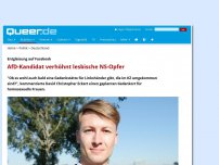 Bild zum Artikel: AfD-Kandidat verhöhnt lesbische NS-Opfer