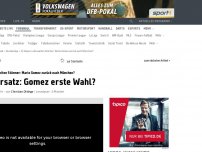 Bild zum Artikel: Bayern sucht Lewy-Ersatz: Gomez erste Wahl?