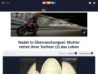 Bild zum Artikel: Nadel in Überraschungsei: Mutter rettet ihrer Tochter (2) das Leben