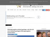 Bild zum Artikel: Rüstungsausgaben weltweit gestiegen, weil alle sich durch weltweit gestiegene Rüstungsausgaben bedroht fühlen