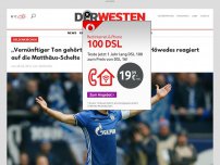 Bild zum Artikel: Höwedes: „Vernünftiger Ton gehört dazu“: Schalke-Kapitän Höwedes reagiert auf die Matthäus-Schelte