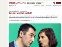 Bild zum Artikel: Union und SPD zittern um die Grünen: Schmiert uns bloß nicht ab!