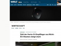 Bild zum Artikel: Bundesagentur für Arbeit: Zahl der Hartz-Empfänger aus Nicht-EU-Staaten steigt stark