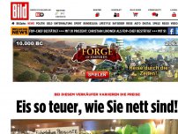 Bild zum Artikel: Coole Preis-Idee! - Eis so teuer, wie Sie nett sind!