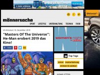 Bild zum Artikel: 'Masters Of The Universe': He-Man erobert 2019 das Kino! | Männersache