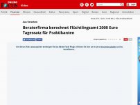 Bild zum Artikel: McKinsey in der Kritik - Praktikanten wurden BAMF mit 2000-Euro-Tagessatz in Rechnung gestellt