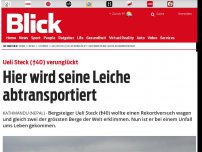 Bild zum Artikel: Während Rekordversuch: Ueli Steck (†40) am Mount Everest tödlich verunglückt