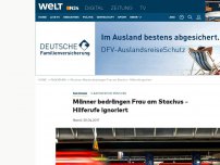 Bild zum Artikel: S-Bahnstation München: Männer bedrängen Frau am Stachus - Hilferufe ignoriert