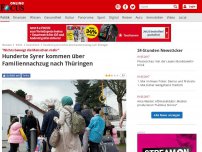 Bild zum Artikel: 'Nichts bewegt die Menschen mehr' - Hunderte Syrer kommen über Familiennachzug nach Thüringen