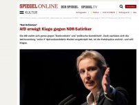 Bild zum Artikel: 'Nazi-Schlampe': AfD erwägt Klage gegen NDR-Satiriker