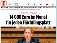 Bild zum Artikel: Unterbringung in Segeberg - 14 000 Euro im Monat für jeden Flüchtlingsplatz