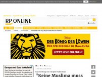 Bild zum Artikel: Gastbeitrag von Jürgen Habermas - 'Keine Muslima muss Herrn de Maizière die Hand geben'