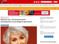 Bild zum Artikel: Bekannt aus 'Old Shatterhand' - Schauspielerin und Sängerin Daliah Lavi gestorben