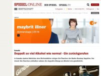 Bild zum Artikel: Kanada: Doppelt so viel Alkohol wie normal - Gin zurückgerufen