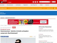 Bild zum Artikel: Düsseldorfer Totraser - Kommentar: Solche Urteile schaden unserem Rechtsstaat!