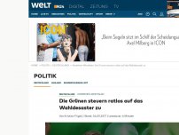 Bild zum Artikel: Nordrhein-Westfalen: Die Grünen steuern ratlos auf das Wahldesaster zu