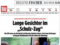 Bild zum Artikel: Umfragefrust für SPD - Lange Gesichter im „Schulz-Zug“