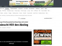 Bild zum Artikel: Trainer-Legende Geyer wünscht HSV den Abstieg