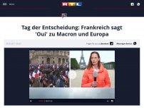 Bild zum Artikel: Tag der Entscheidung: Frankreich sagt 'Oui' zu Macron und Europa