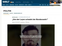 Bild zum Artikel: Ex-Generalinspekteur Kujat: 'Von der Leyen schadet der Bundeswehr'